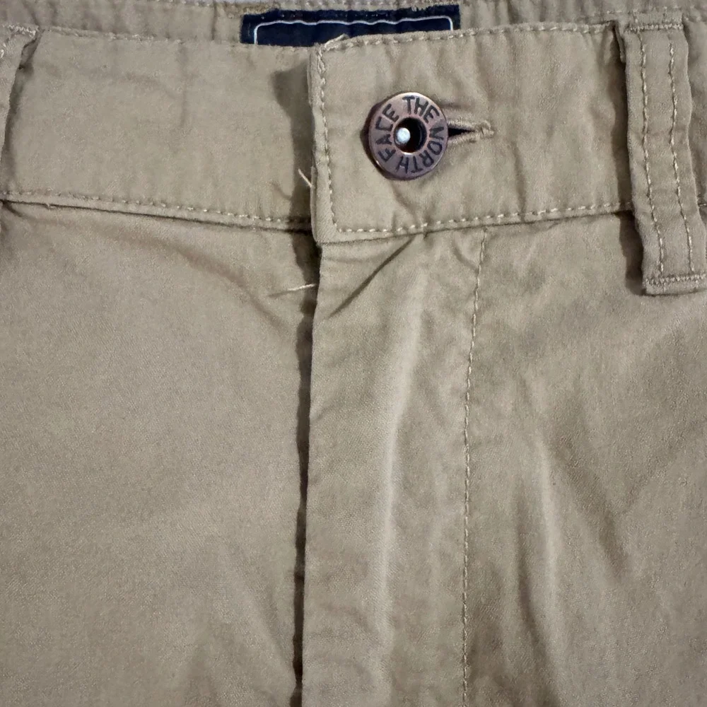 The North Face Horizon Utility Shorts Cotton Nylon Tan Khaki Mens 34 Casual‎